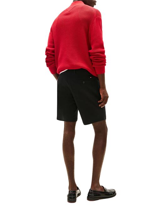 Short uomo nero in cotone Tommy Hilfiger | MW0MW23563BDS